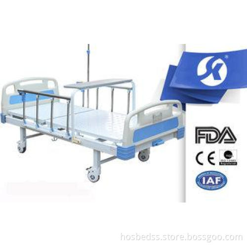 Hydraulic Modern Medical Manual Hospital Bed With Waterpro